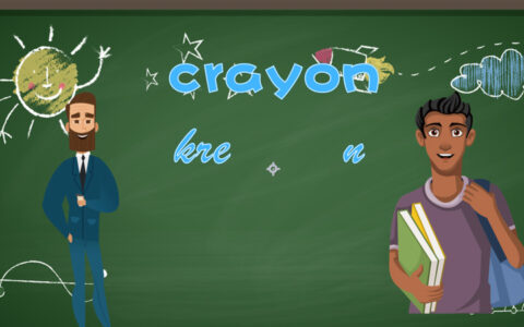 crayon怎么读 crayon的读法