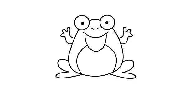 QQ画图红包怎么画青蛙 QQ画图红包青蛙画法一览 