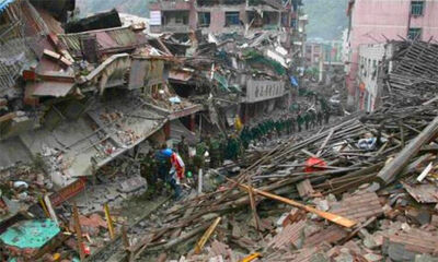 中国最不容易地震的省