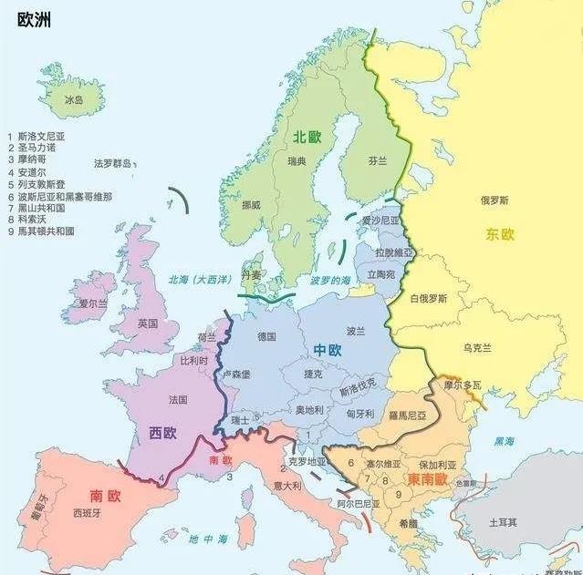 欧洲版图