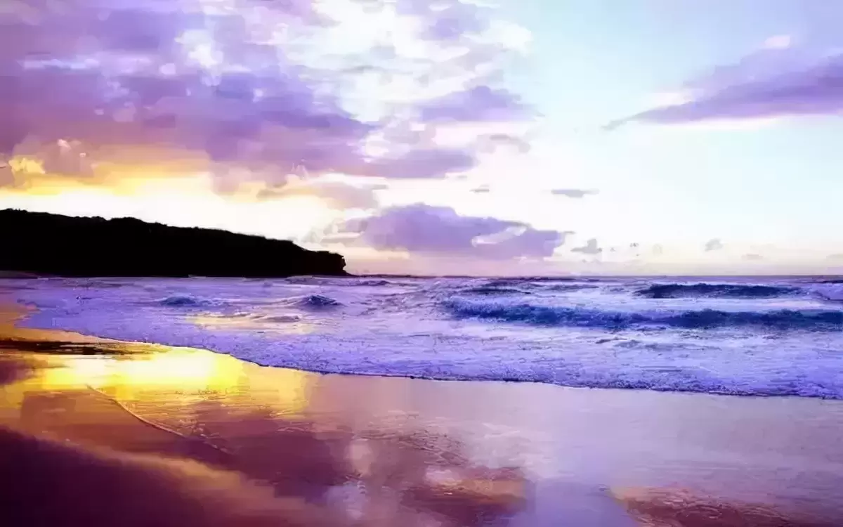 大自然的“杰作”盘点地球上各种颜色的沙滩