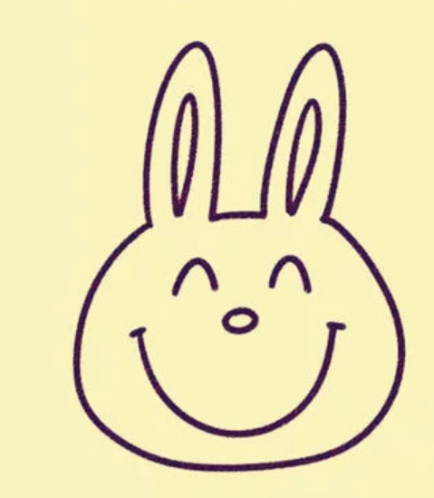 简笔画大全，如何画一只小兔子