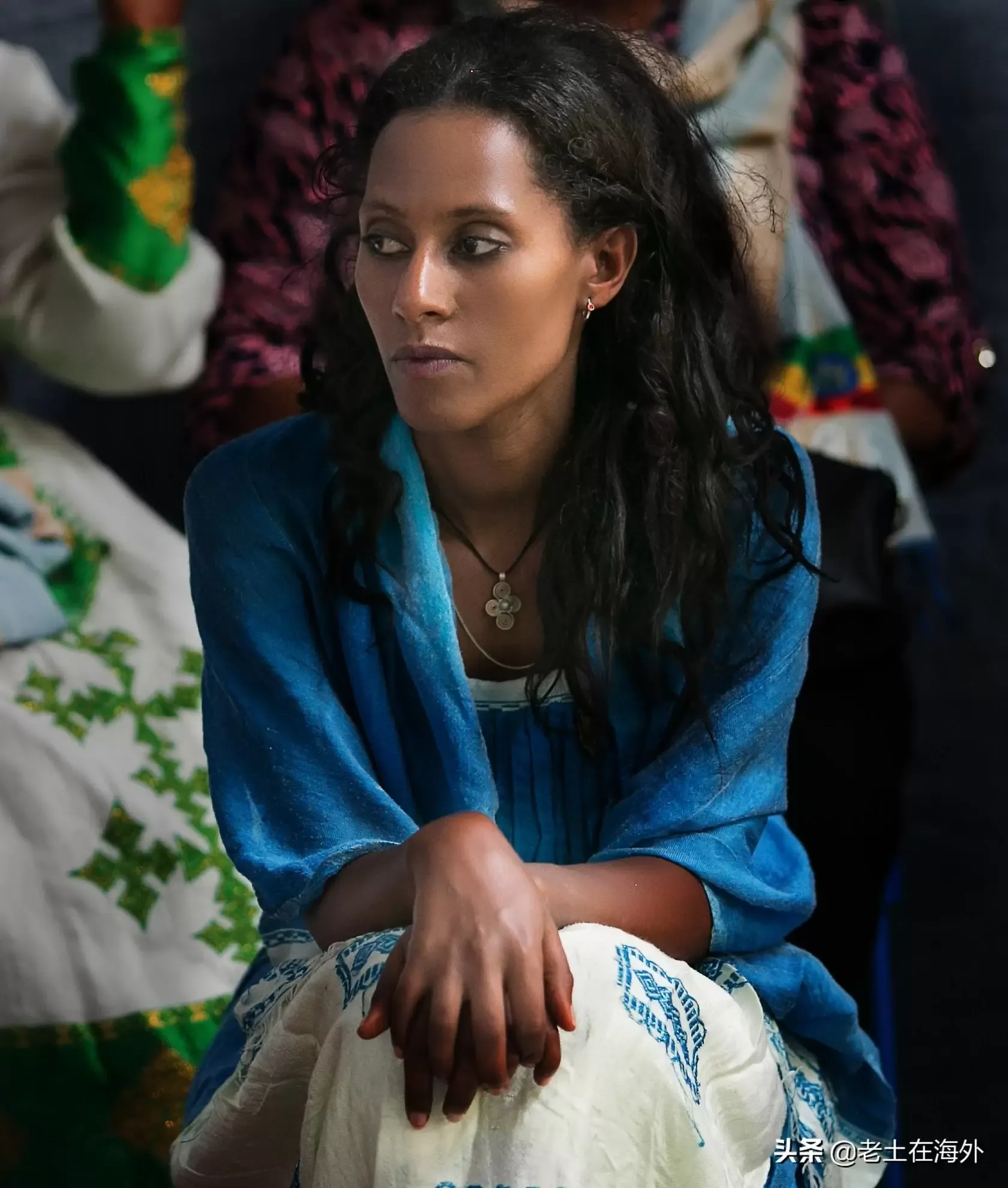 埃塞俄比亚中国工厂的几位美女，最后一位是我们公认最漂亮的厂花
