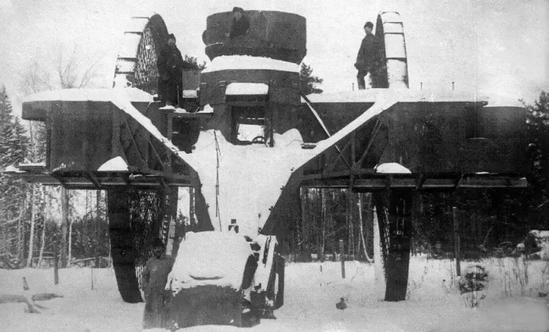 世界上最大的坦克！始终未能到达前线的沙皇大玩具