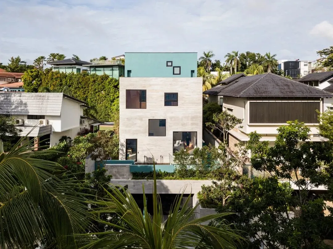 新加坡最美豪宅，壕无人性！80个窗户，像走进迷宫！