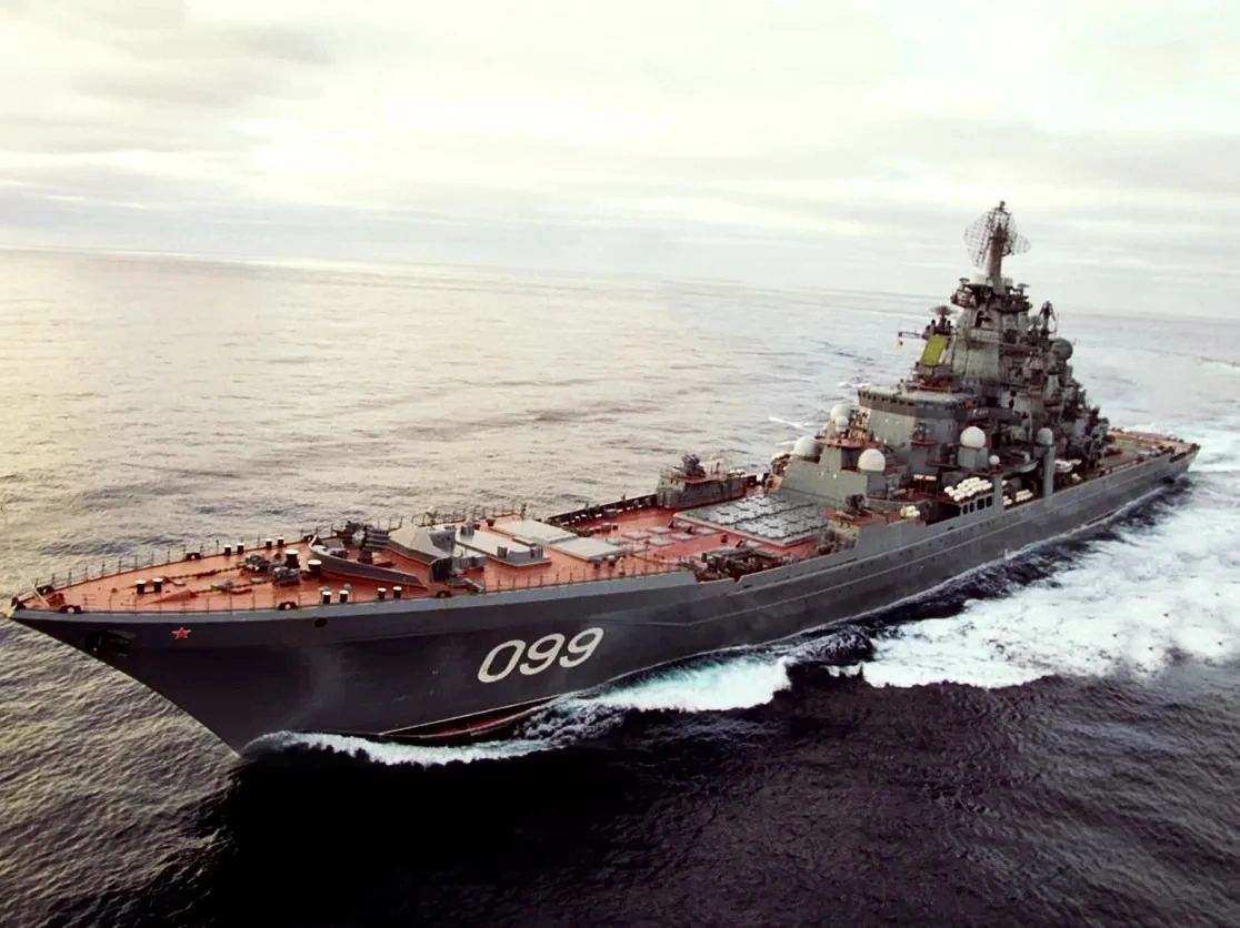 世界上最大的巡洋舰-俄罗斯海军的彼得大帝号攻击巡洋舰