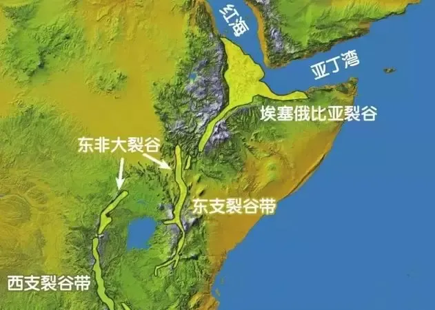 地球伤疤东非大裂谷怎么形成的？它的裂痕到底多大，一起研究一下