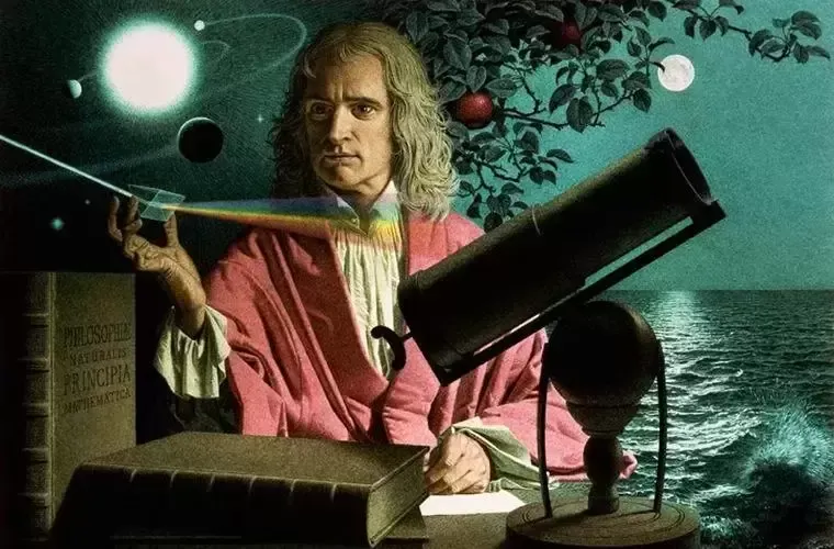 一个落在他头上的苹果启发了牛顿的重力理论，这是真的吗？