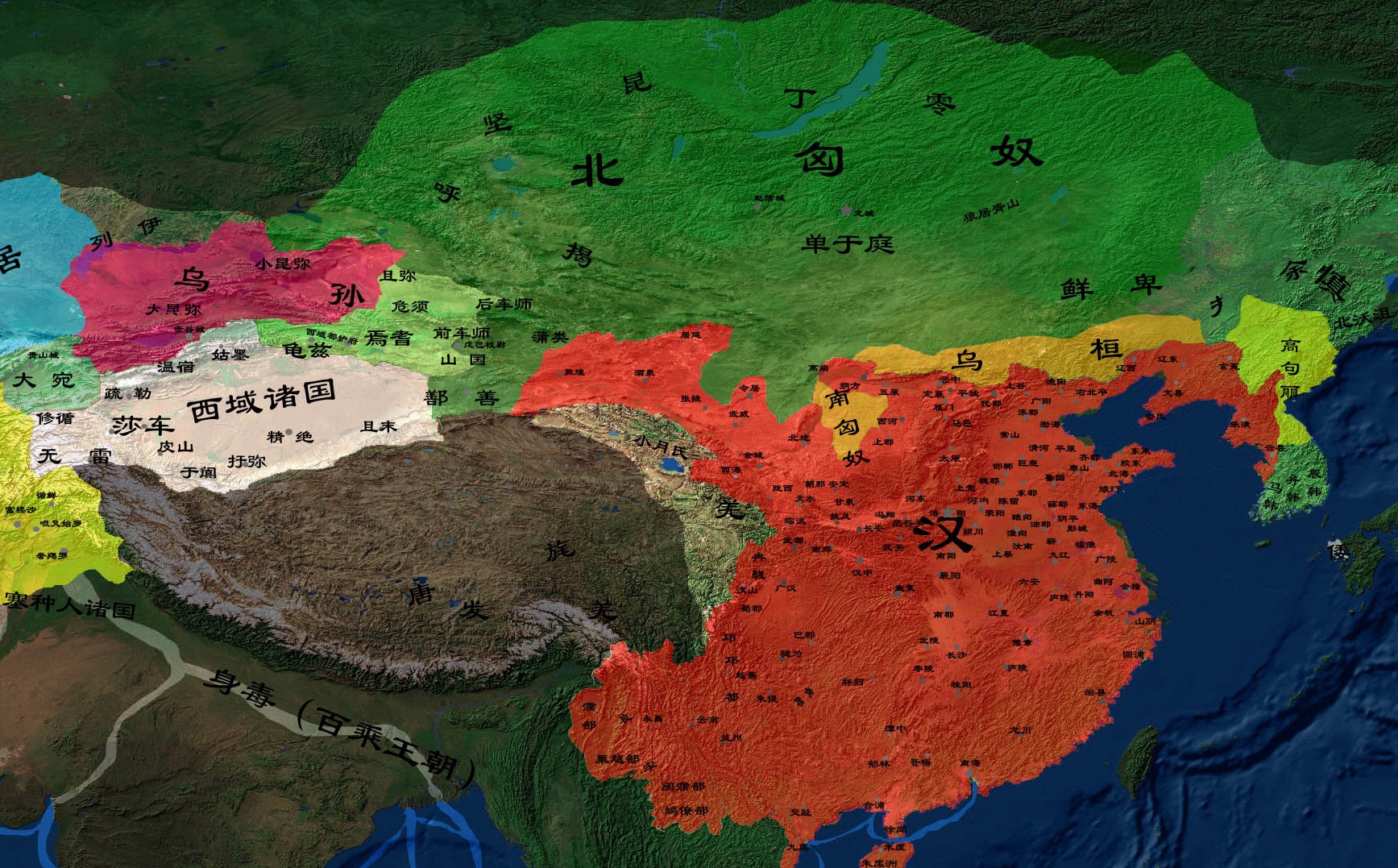 同是蒙古为什么分内蒙古和外蒙古，为什么只有外蒙古独立了？