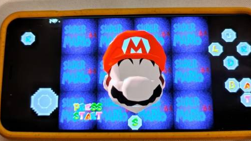 在没有模拟器的安卓手机上播放Super Mario 64