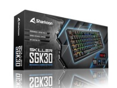 Sharkoon的新型机械键盘价格低于70美元具有红色和蓝色两个开关选择