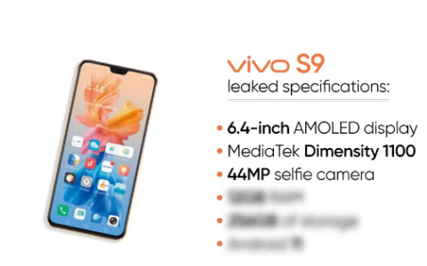 Vivo S9可能由新的MediaTek Dimensity 1100芯片组提供动力