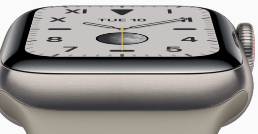 苹果WatchSeries5宣布具有永远在线显示全天续航新钛金型号等更多信息