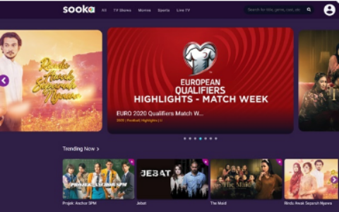 sooka在马来西亚推出免费流媒体和点播体育直播和本地内容节目