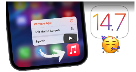 苹果最近发布了适用于iPhone的iOS14.7软件更新