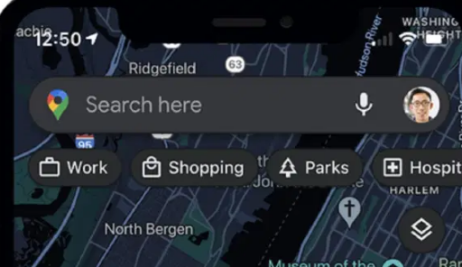谷歌地图黑暗模式终于登陆苹果iPhone