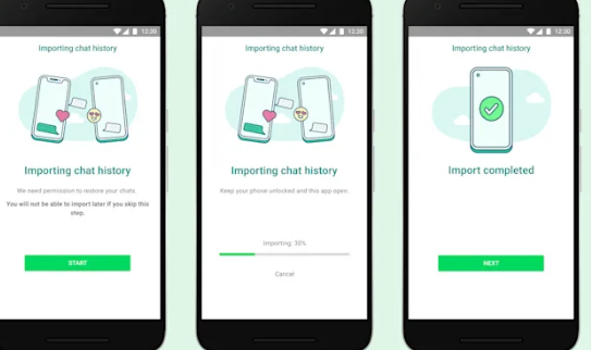WhatsApp推出Android和iOS之间的聊天记录传输