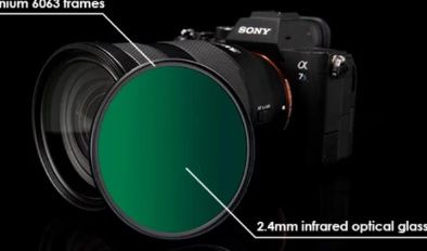 KASE77和82mm红外相机滤镜和适配器适合任何镜头