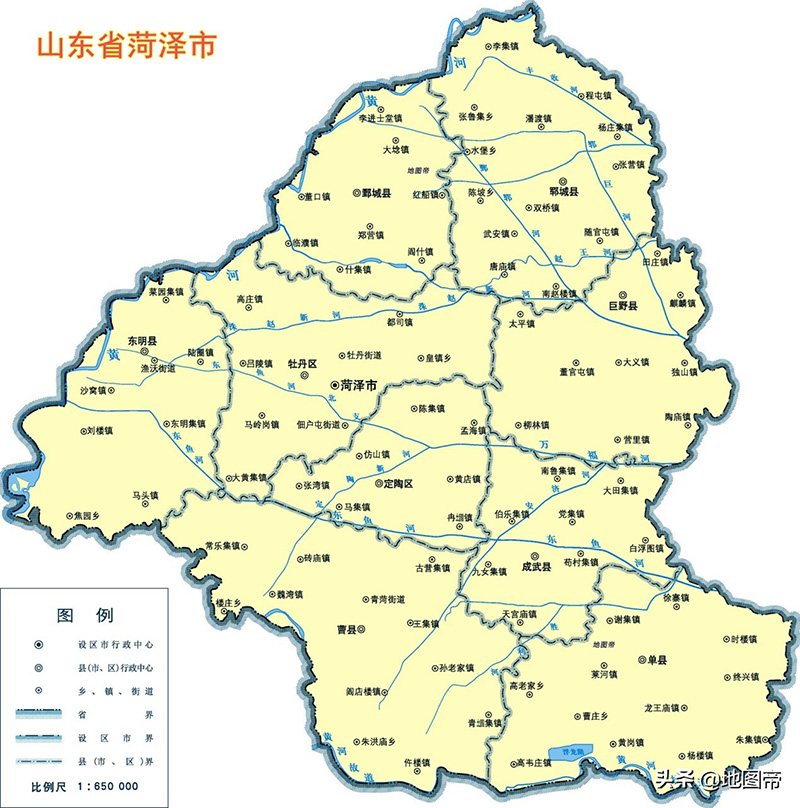 菏泽是哪个省的城市（山东菏泽位置靠近哪个城市）