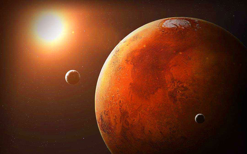 地球到火星的距离多少光年（地球到火星飞机要飞多久）
